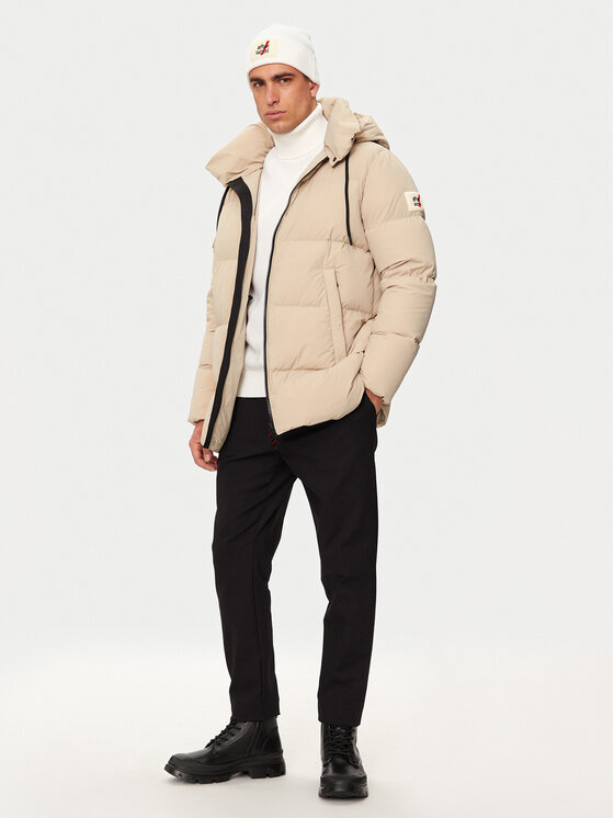 AFTER LABEL AFTER LABEL Μπουφάν πουπουλένιο Vancouvern A00013 Μπεζ Regular Fit