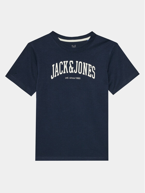 Jack&Jones Junior T-krekls 12237441 Tumši zils Regular Fit