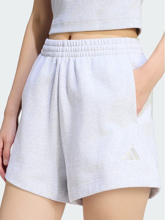 adidas adidas Szorty sportowe 165377 Szary Loose Fit