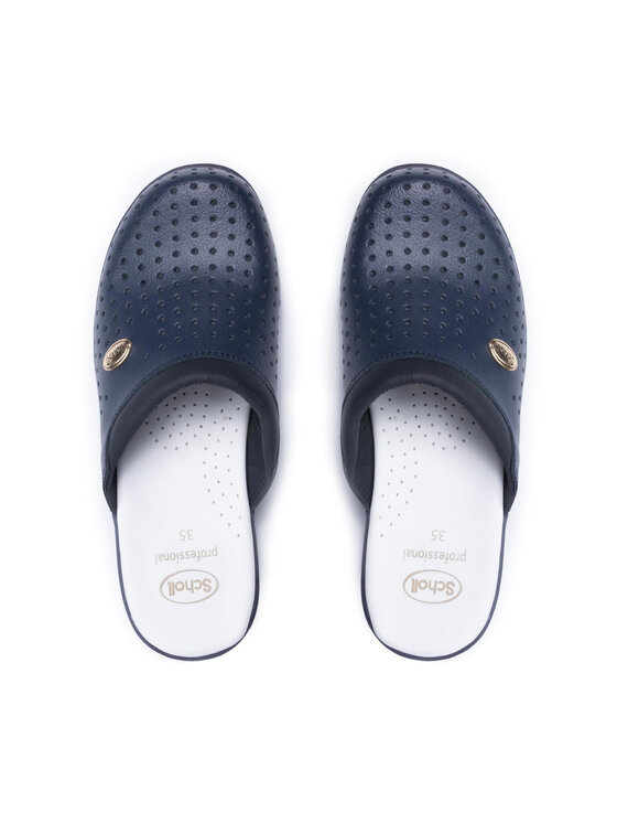 Scholl Scholl Plätud Clog Back Guard F20002 1040 Tumesinine