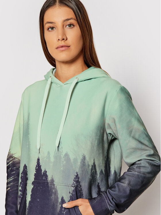 Mr. GUGU & Miss GO Mr. GUGU & Miss GO Sweatshirt Unisex Old Forest Grün Regular Fit