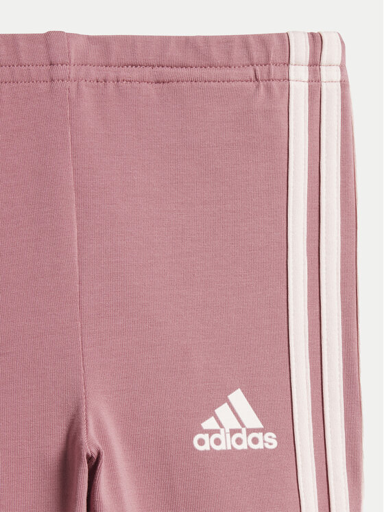 adidas adidas Džempera ar kapuci un legingu komplekts Essentials Allover Print IV7387 Rozā Regular Fit