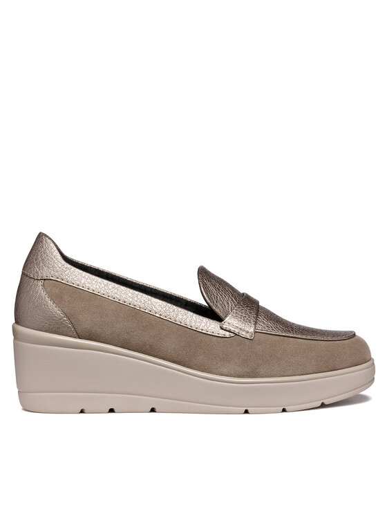 Pantofi Geox D Ilde D46RAB 0222N C6029 Bej