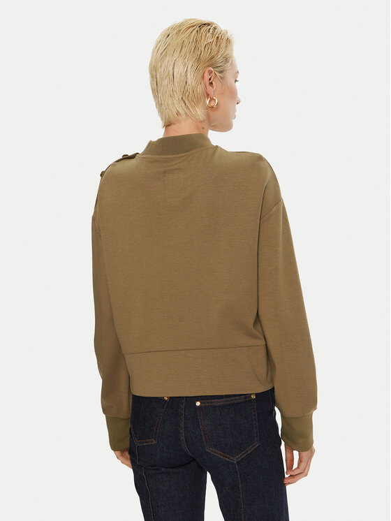 Gaudi Gaudi Pulóver 421BD64004 Khaki Regular Fit