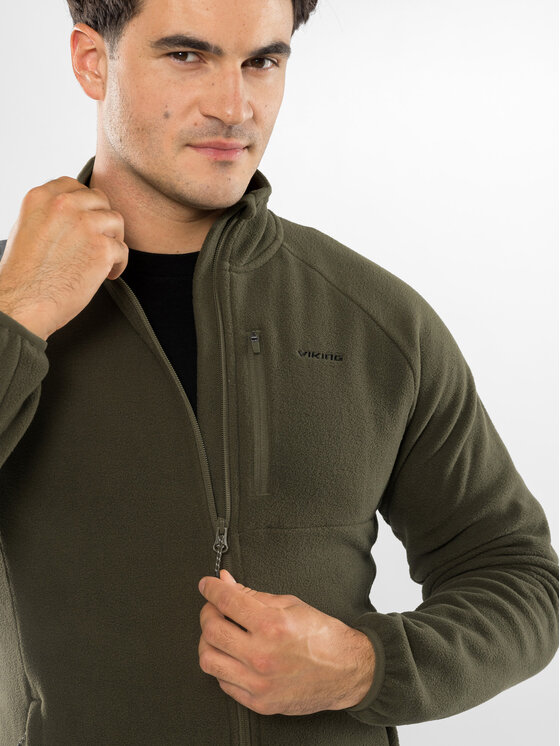 Viking Viking Bluza Billar Man Zielony ciemny Regular Fit