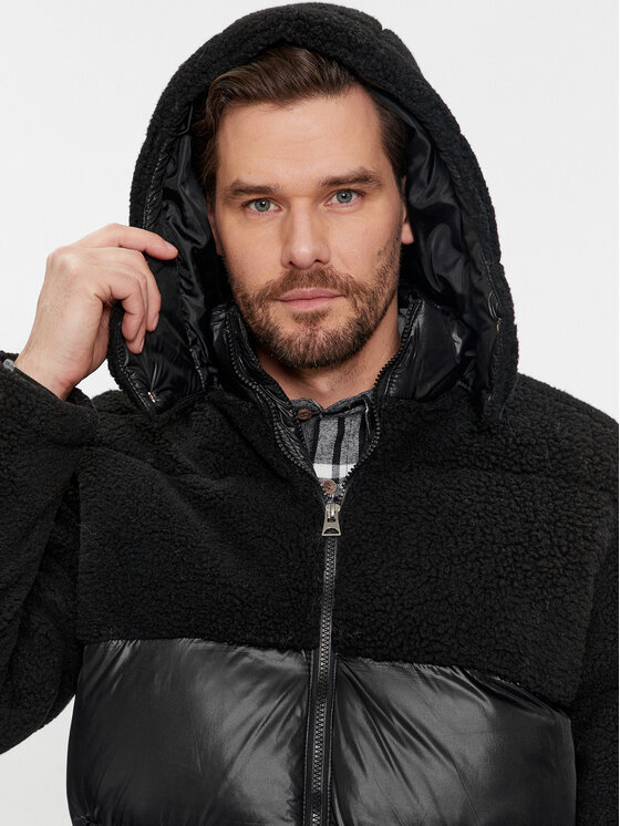 Brave Soul Brave Soul Daunenjacke MJK-TOMIE Schwarz Regular Fit