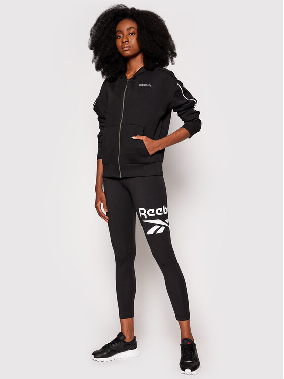 Reebok Reebok Легінси Identity Logo GL2547 Чорний Slim Fit