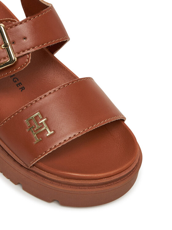 Tommy Hilfiger Tommy Hilfiger Sandali T3A2-33785-0326 M Rjava