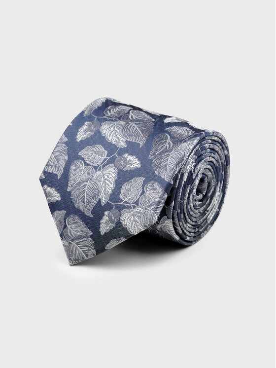 Evenemen Evenemen Krawat we wzór Granatowy