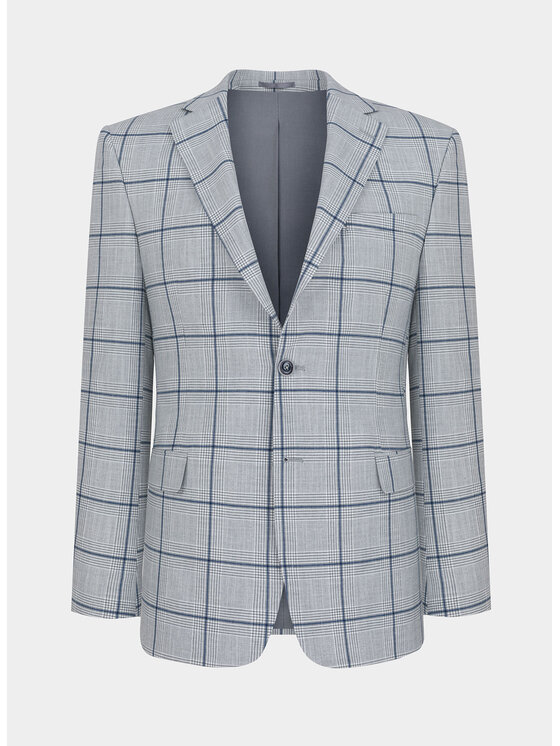 Pako Lorente Pako Lorente Marynarka P22SF-3G-010 Szary Slim Fit