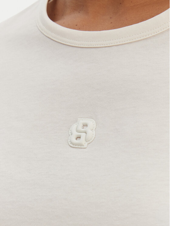 BOSS BOSS Tricou Eventsa12 50563282 Bej Regular Fit