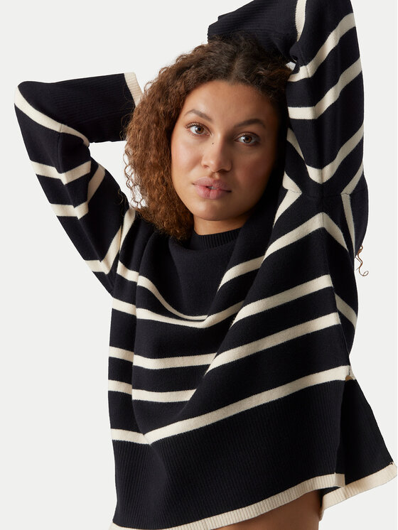 Vero Moda Vero Moda Džemper Saba 10278319 Crna Regular Fit