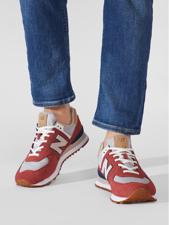 New balance 575 uomo shop rosso