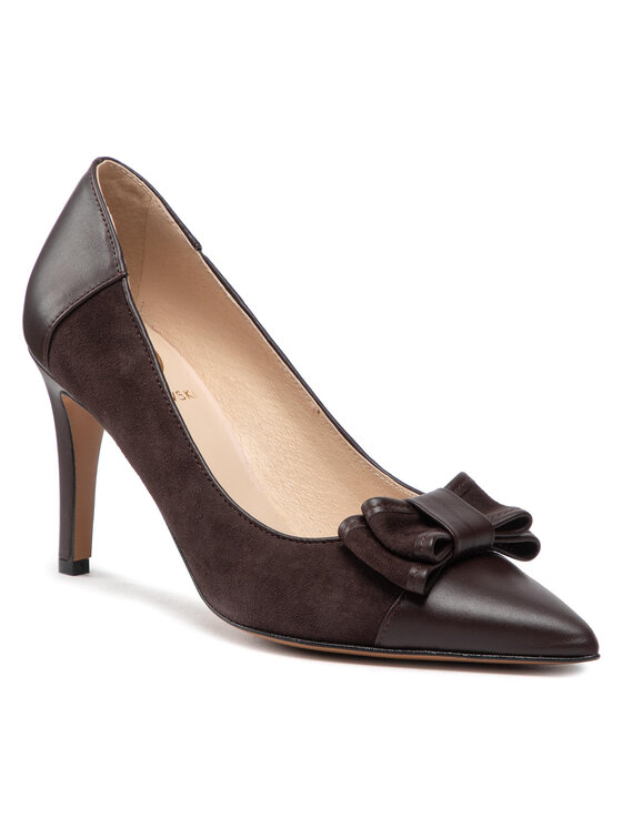 Scarpe stiletto D04107-2835-005 Marrone