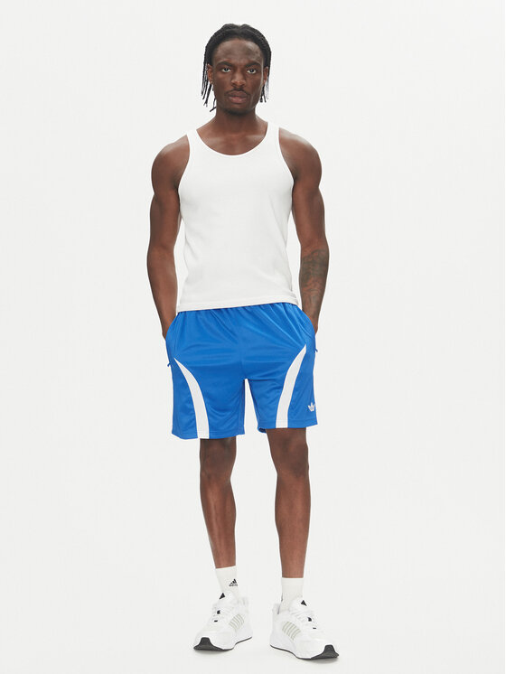 adidas adidas Szorty sportowe adicolor Teamgeist JP1123 Niebieski Regular Fit