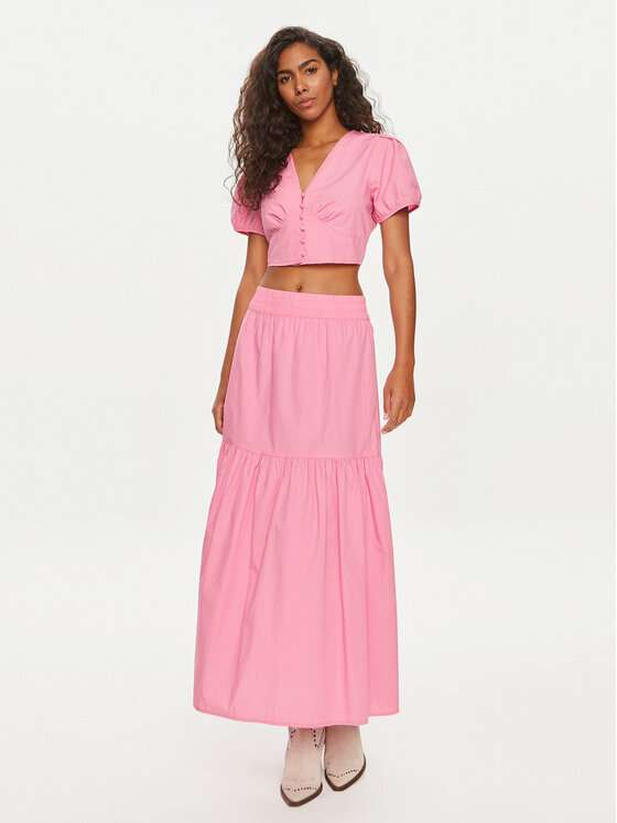 Vero Moda Gonna a trapezio Charlotte 10303657 Rosa Regular Fit Modivo