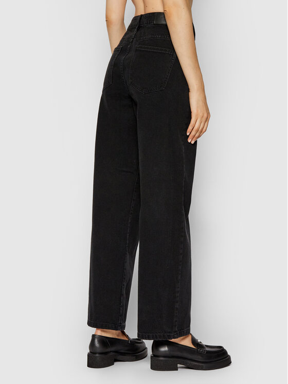 Noisy May Noisy May Jeans hlače Amanda 27018107 Črna Relaxed Fit
