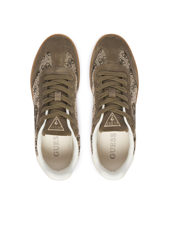 Guess Guess Αθλητικά FLTJAC LEA12 Χακί