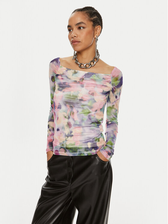 Patrizia Pepe Patrizia Pepe Блуза 8M1645 J222-FE83 Розов Slim Fit