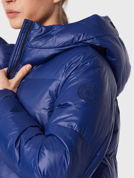 Tommy Hilfiger Tommy Hilfiger Μπουφάν χειμωνιάτικο Logo WW0WW36225 Σκούρο μπλε Regular Fit