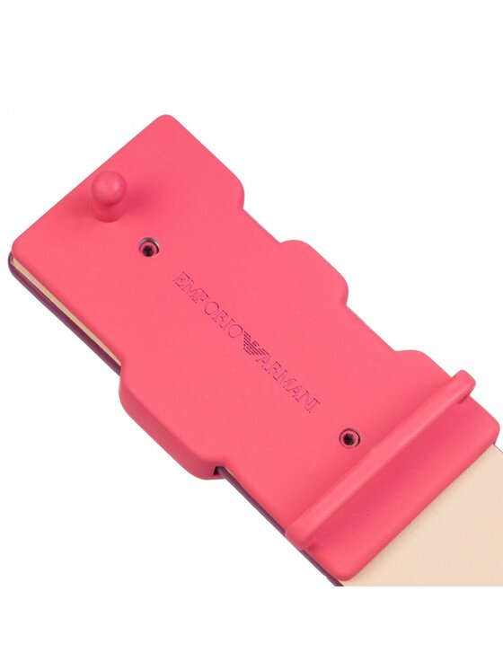 Emporio Armani Emporio Armani Dámsky opasok Y3I048 Ružová