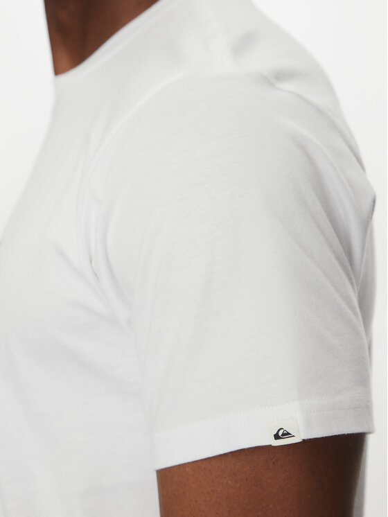 Quiksilver Quiksilver T-Shirt EQYZT08062 Biały Regular Fit