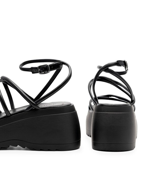 Jenny Fairy Jenny Fairy Sandále WS186-03 Čierna