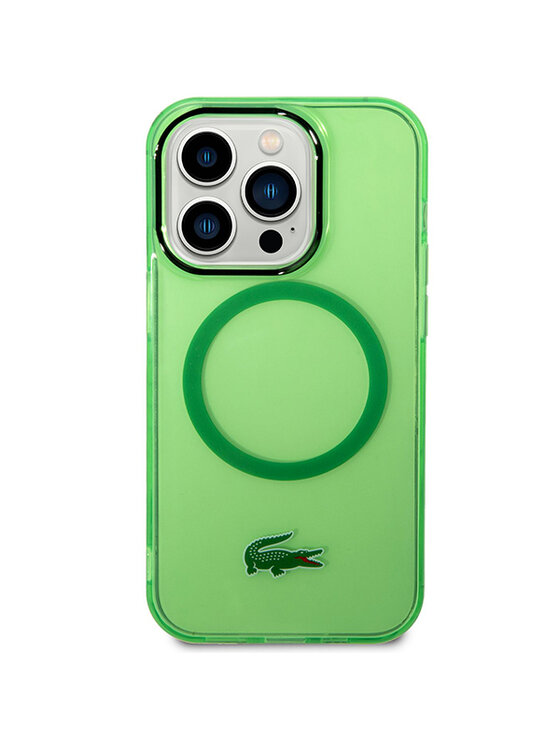 Lacoste Lacoste Etui na telefon iPhone 14 Pro Zielony
