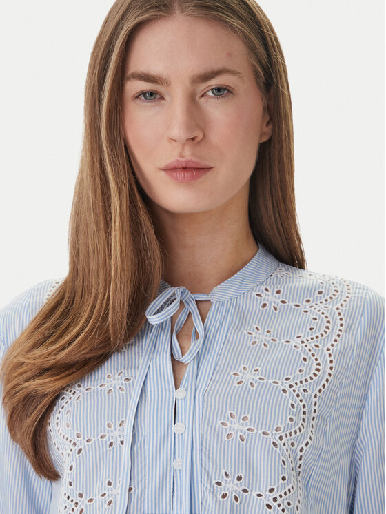 ONLY ONLY Bluzka Lennyo 15366732 Błękitny Regular Fit
