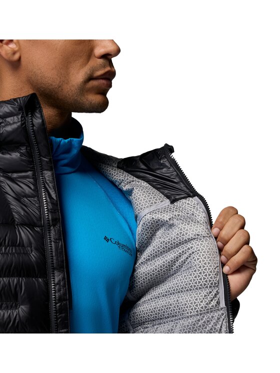 Columbia Columbia Kurtka puchowa 217472 Czarny Regular Fit