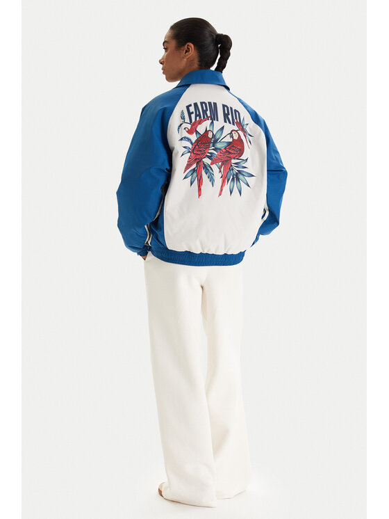 adidas adidas Sweatshirt Farm Rio Premium KD2195 Blau Oversize