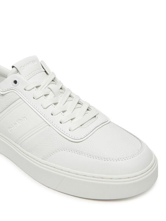 Calvin Klein Calvin Klein Сникърси Clean Cup Low Lace Tape HM0HM01898 Бял
