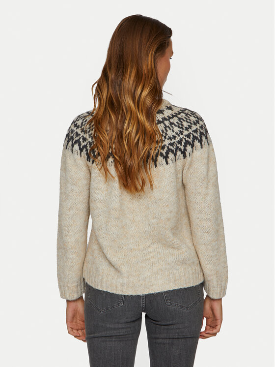 Vila Vila Pullover Ejla 14098853 Beige Regular Fit