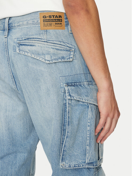 G-Star Raw G-Star Raw Farmer Rovic 3D Loose D26149-D788 H119 Kék Loose Fit