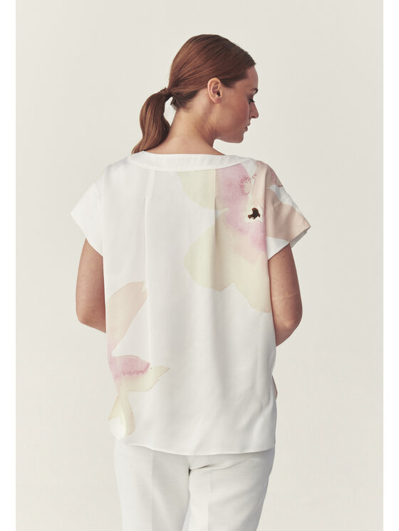 TATUUM TATUUM Blúzka IRMINA Biela Loose Fit
