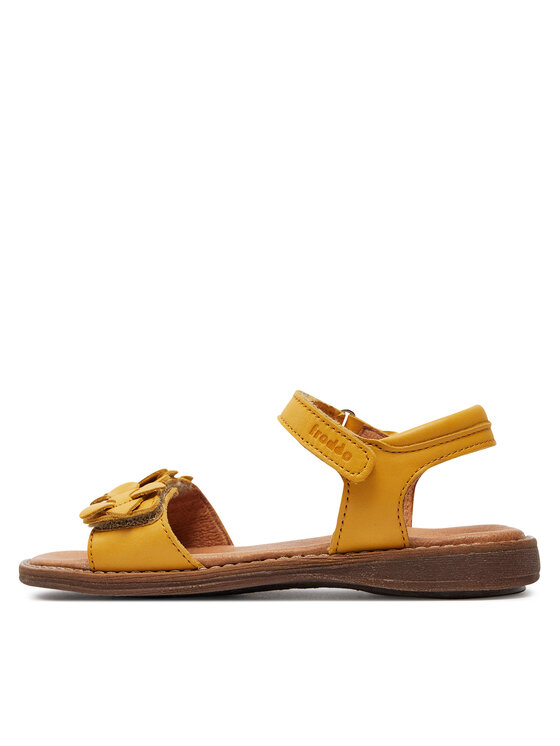 Froddo Froddo Sandaalid Lore Flowers G3150251-14 S Kollane