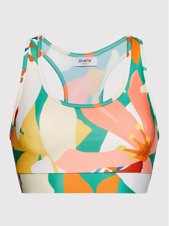 Drivemebikini Drivemebikini Горнище на бански Lotus 2022-DRV-016_FL Цветен