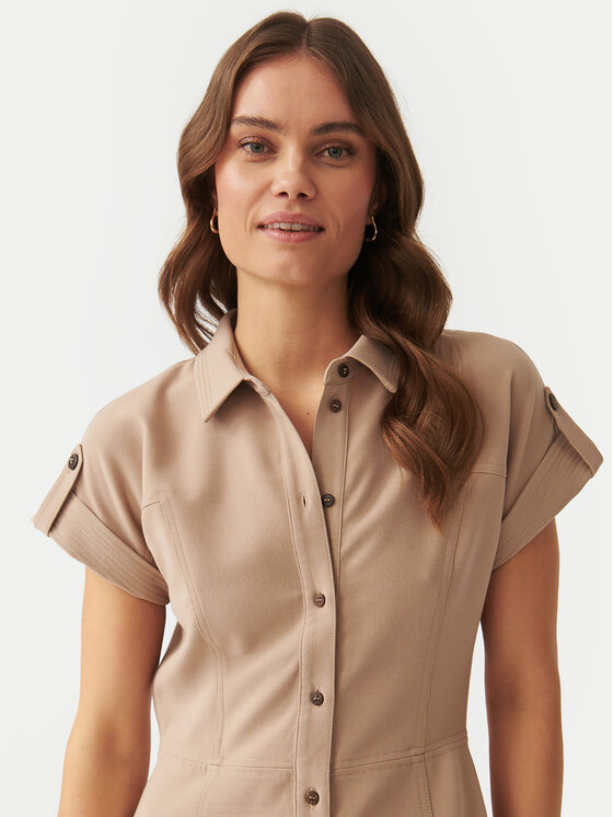 TATUUM Tatuum Letní šaty Fila T2405.197 Béžová Regular Fit