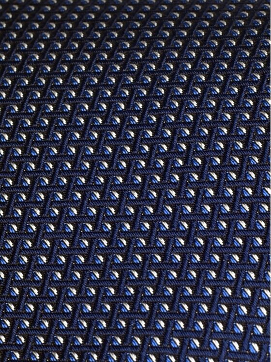 ELSNER ELSNER Γραβάτα JEDWAB ŻAKARD A0843 Σκούρο μπλε