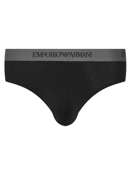 Emporio Armani Underwear Emporio Armani Underwear Súprava slipov EM000256 AF10800 MC200 Čierna