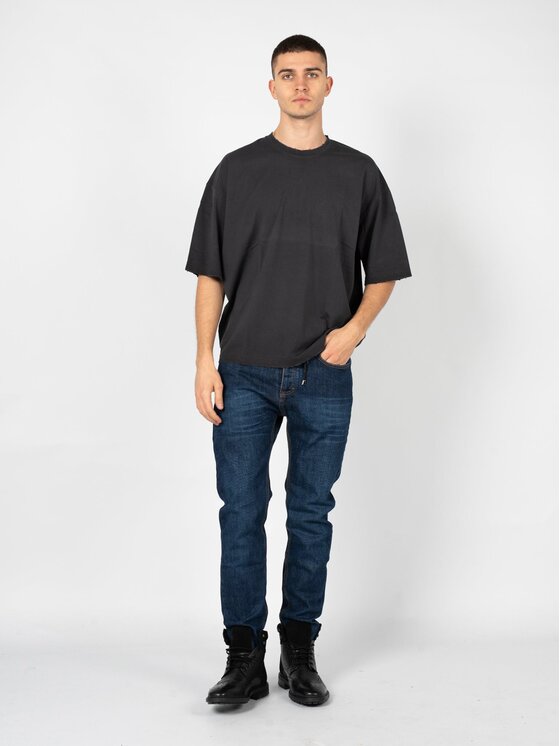 Xagon Xagon T-Shirt 23082ZLTM99 Czarny Oversize