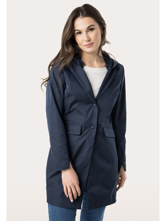 QUIOSQUE QUIOSQUE Kabát QUIOSQUE 9Sm003802 Tmavomodrá Regular Fit