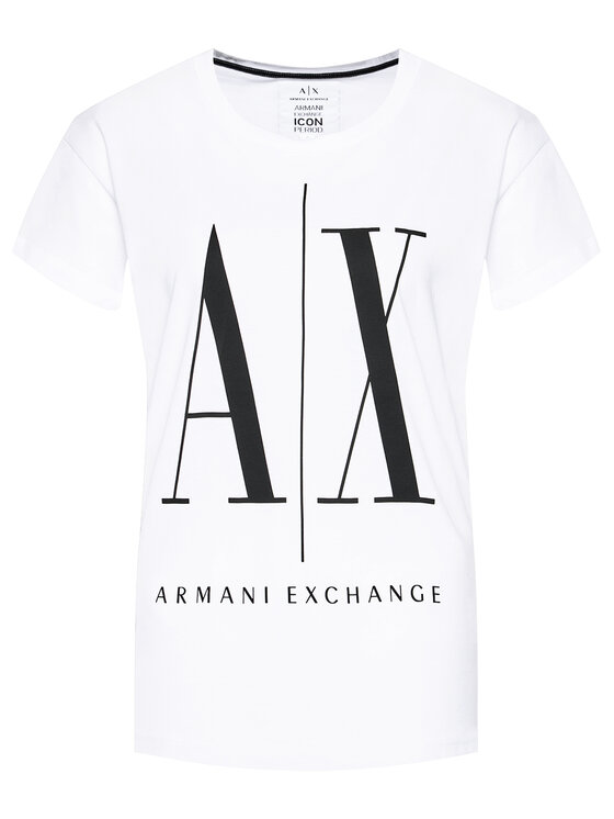 Armani Exchange Armani Exchange T-Shirt 8NYTCX YJG3Z 5100 Bílá Regular Fit