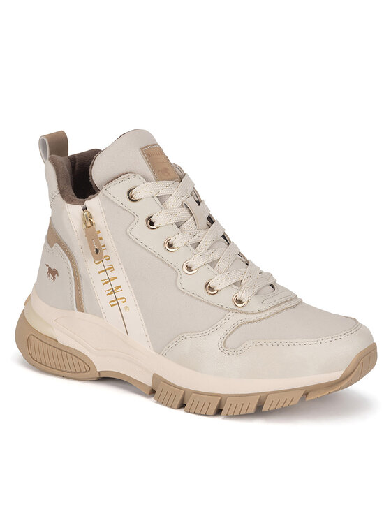 Mustang Mustang Stiefeletten 1481-501 Weiß