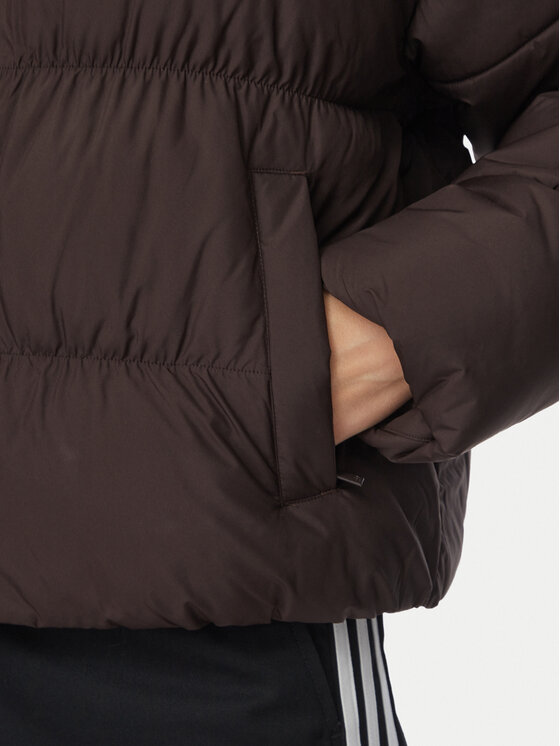 adidas adidas Zimska jakna KR9559 Temno rjava Loose Fit