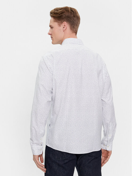 BOSS Boss Риза S-Liam-Kent-C1-233 50510014 Бял Regular Fit