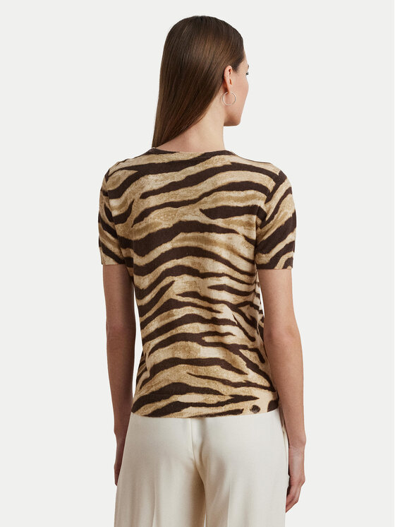 LAUREN RALPH LAUREN LAUREN RALPH LAUREN Μπλουζάκι 200971372001 Μπεζ Regular Fit