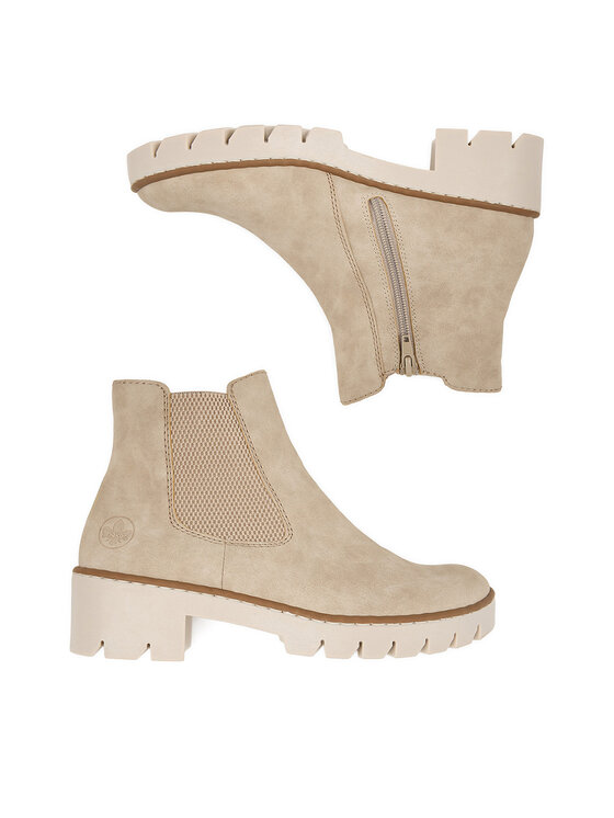 Rieker Rieker Botine X5772-60 Bej