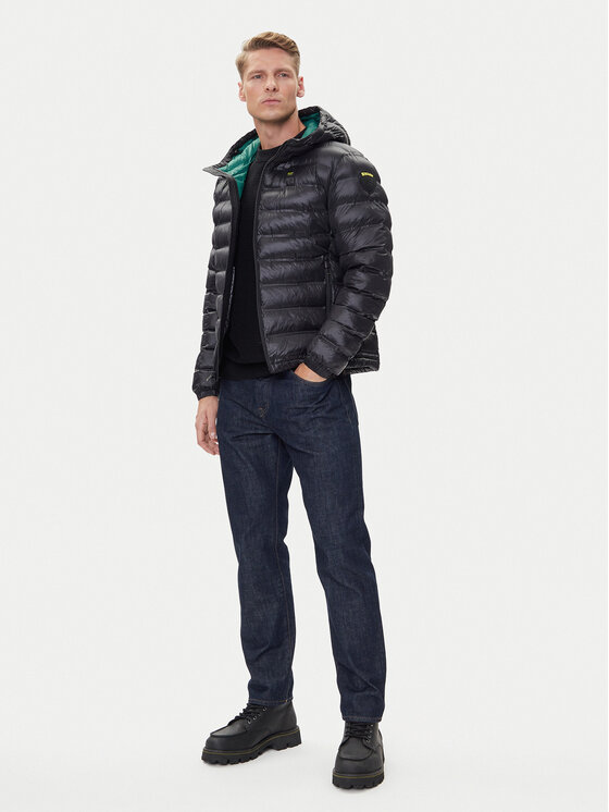 Blauer Blauer Μπουφάν μεταβατικό 25WBLUC02132 Μαύρο Regular Fit