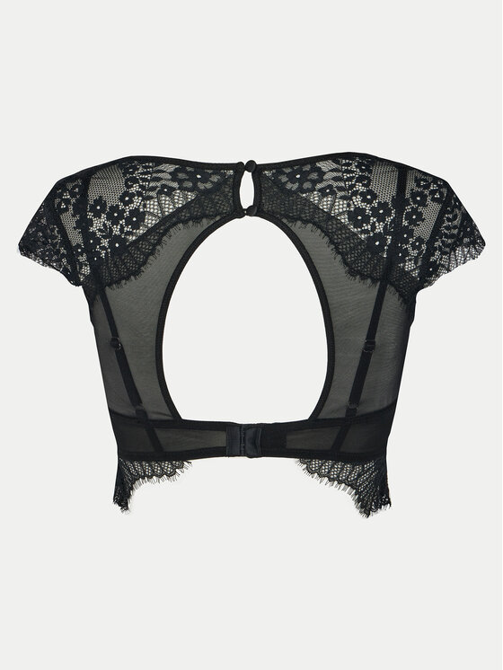 Hunkemöller Hunkemöller Reggiseno Bralette Daphne 300218 Nero